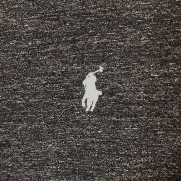 Polo Ralph Lauren Heather Charcoal Women's M 175/96A Short Sleeve Cotton T-shirt - Picture 4 of 10